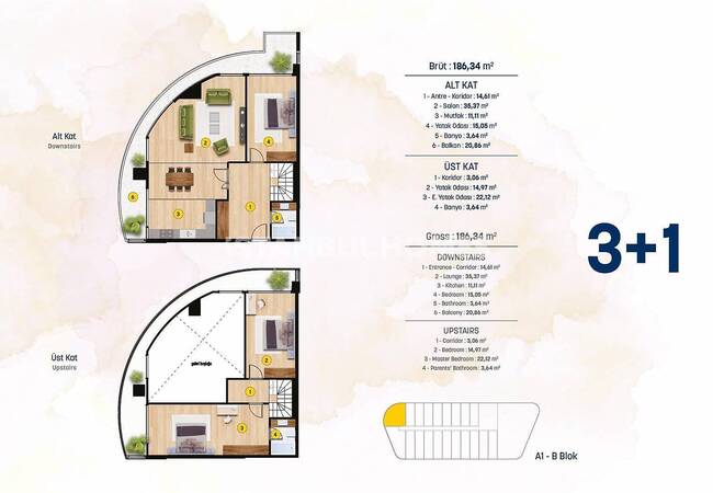 Immobiliers Vue Sur Mer Dans Une Résidence À Beylikduzu 29