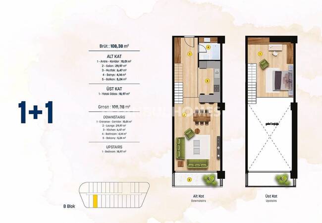 Immobiliers Vue Sur Mer Dans Une Résidence À Beylikduzu 24
