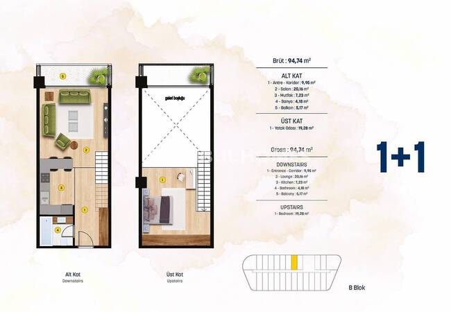 Immobiliers Vue Sur Mer Dans Une Résidence À Beylikduzu 25