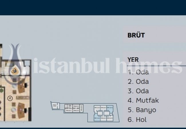 Квартиры с Современным Дизайном в Центре Стамбула, Картал 21