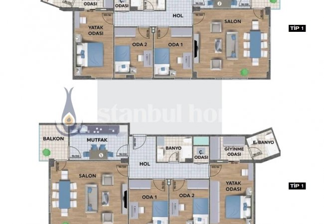 İstanbul Sancaktepe'de Güvenlikli Site İçinde Lüks Daireler 21