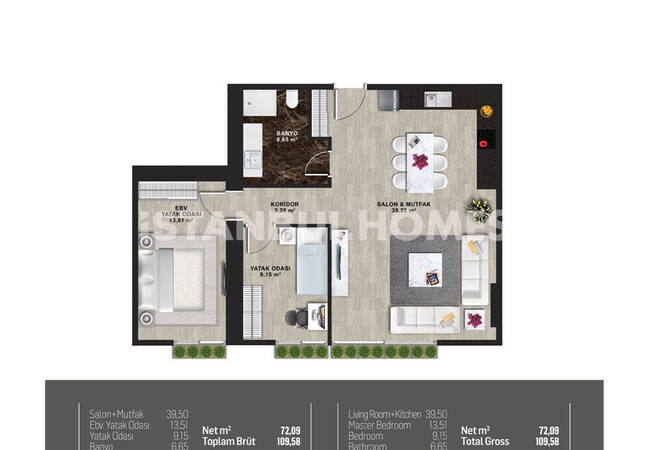 卡迪科伊(kadikoy) 带全景泳池的综合设施的物业 38