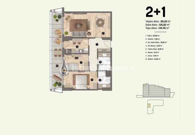 Appartements Neufs Pendik Avec Opportunité D'investissement 32