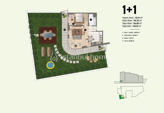 Appartements Neufs Pendik Avec Opportunité D'investissement 29