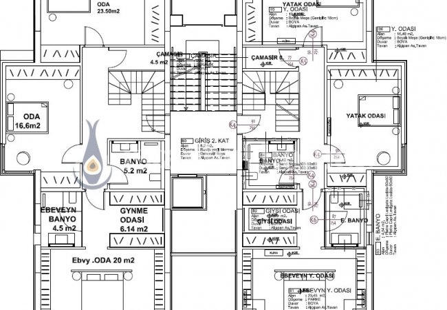 Üsküdar'da Elit Sitede Müstakil Villa ve Yarı Müstakil Villa 38