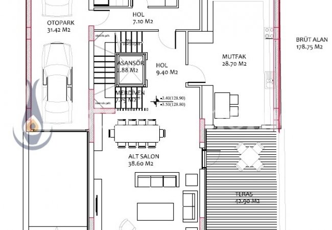 Üsküdar'da Elit Sitede Müstakil Villa ve Yarı Müstakil Villa 33