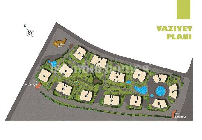 آپارتمان در اسکودار نزدیک به مترو و جاده های ارتباطی 48