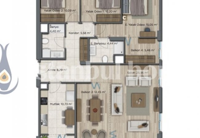 Luxury Apartments Walking Distance of Metro in Istanbul 16