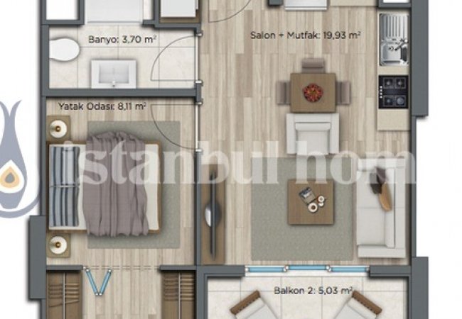 Luxury Apartments Walking Distance of Metro in Istanbul 19