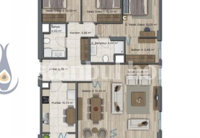 Luxury Apartments Walking Distance of Metro in Istanbul 15