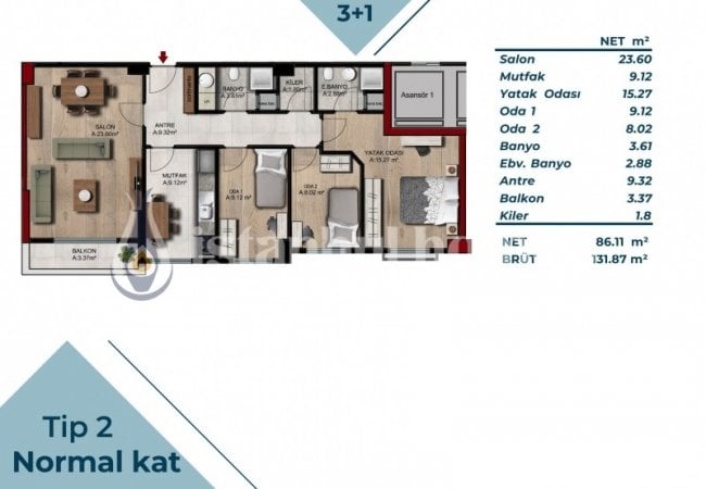 Luxury Tuzla Apartments in a Family Friendly Complex 5