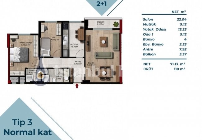 Luxury Tuzla Apartments in a Family Friendly Complex 6