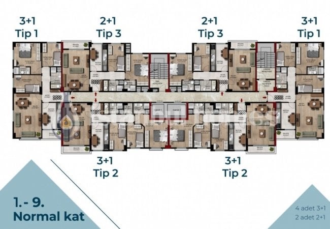 Luxury Tuzla Apartments in a Family Friendly Complex 3