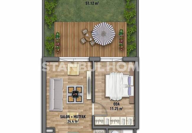 فروش آپارتمان با قیمت مناسب در بیلیکدوزو 21