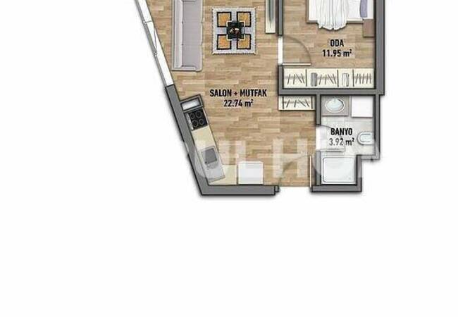 فروش آپارتمان با قیمت مناسب در بیلیکدوزو 23
