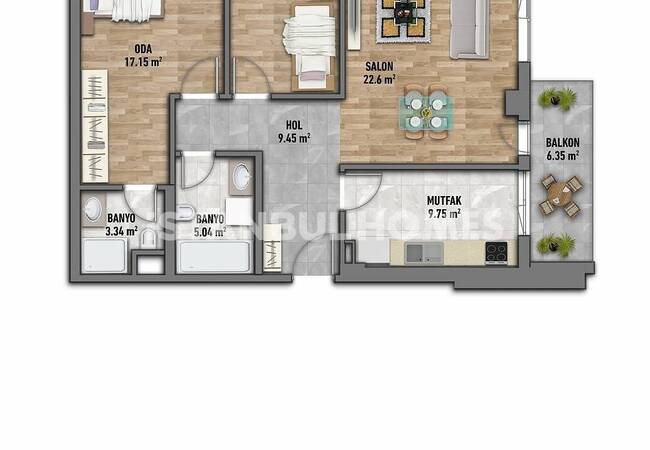 فروش آپارتمان با قیمت مناسب در بیلیکدوزو 25