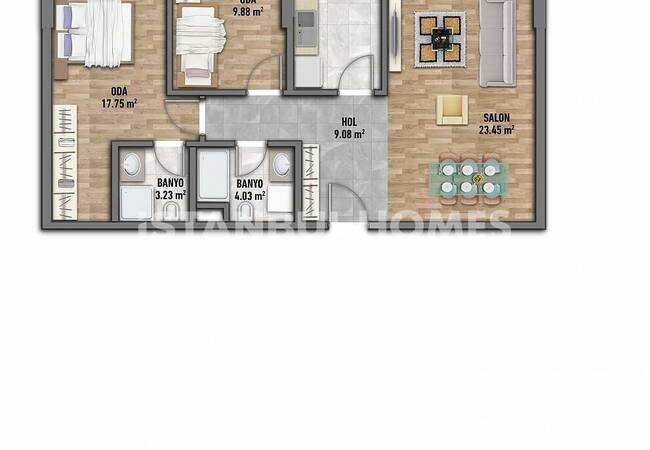 فروش آپارتمان با قیمت مناسب در بیلیکدوزو 27