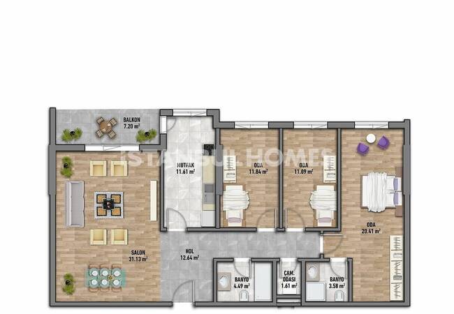 فروش آپارتمان با قیمت مناسب در بیلیکدوزو 37