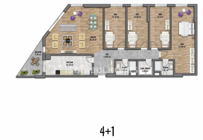 فروش آپارتمان با قیمت مناسب در بیلیکدوزو 39