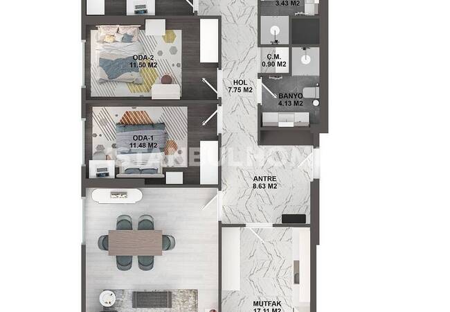 库库切克梅斯( Kucukcekmece) 顶级品质新建公寓 48