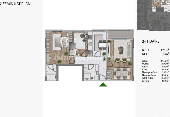 آپارتمان های نوساز و جدید، نزدیک به خط ساحلی در بیلیکدوزو 16