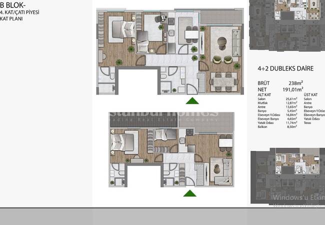 آپارتمان های نوساز و جدید، نزدیک به خط ساحلی در بیلیکدوزو 24
