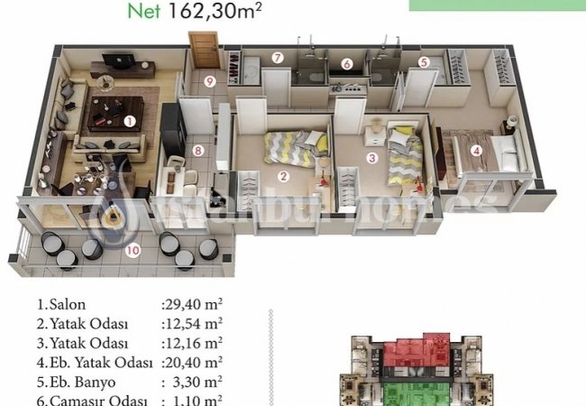 Appartements Adaptés Aux Familles À Istanbul Basaksehir 28