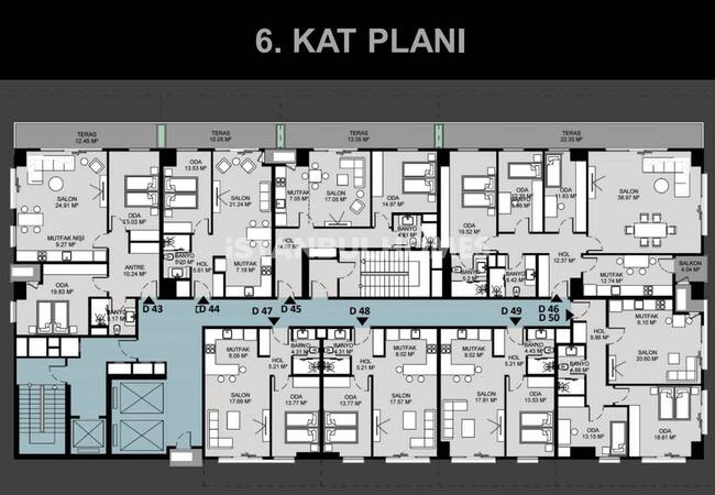 شقق فاخرة بالقرب من مترو الأنفاق في أتاشهير إسطنبول 21