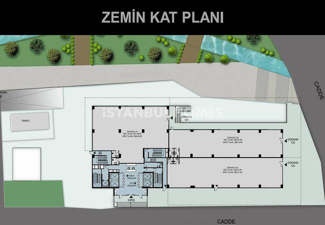 İstanbul Ataşehir'de Merkezi Konumda Lüks Ofis ve Dükkanlar 15