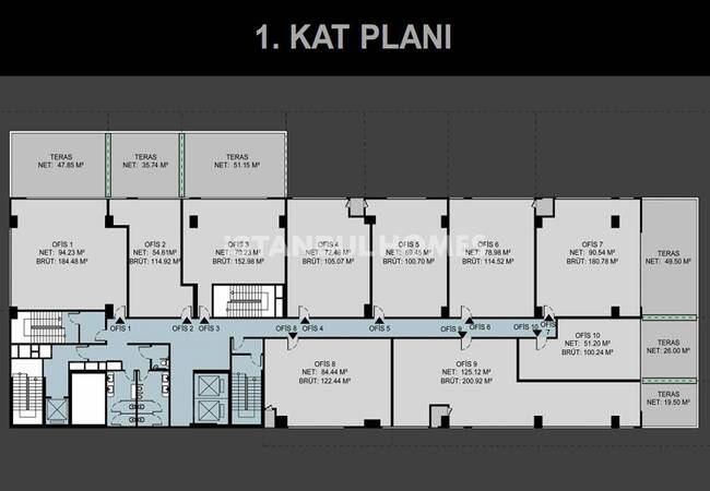 دفاتر و مغازه های واقع در استانبول، آتاشهیر 17