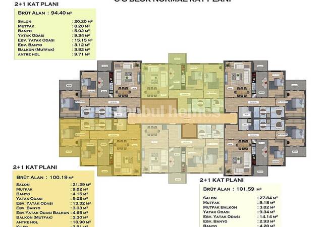Real Estate in a Complex with Pools in Istanbul Silivri 35