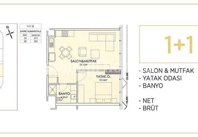 Modern Real Estate with Investment Chance in Kadikoy 24