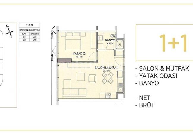 Modern Real Estate with Investment Chance in Kadikoy 25