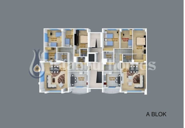 Modernly Designed Ready to Move Apartments in Buyukcekmece 41