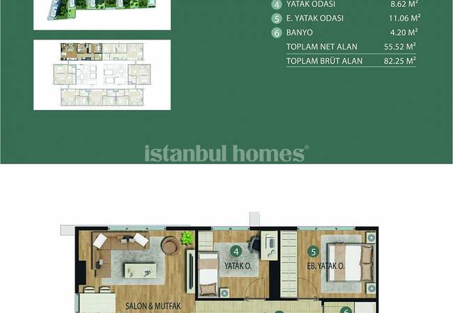 Neue Meerblick-wohnung In Einem Luxuskomplex In Kartal 26