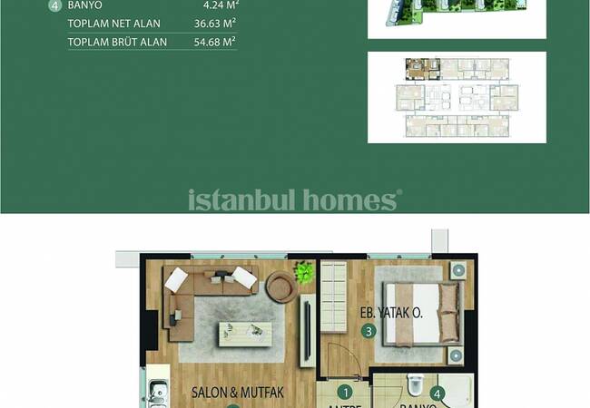 Neue Meerblick-wohnung In Einem Luxuskomplex In Kartal 23