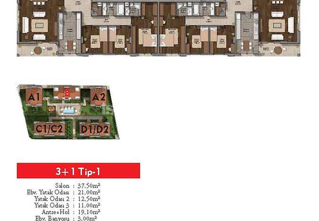 Spacieux Immobiliers Concept Familial À Vendre À Istanbul 44
