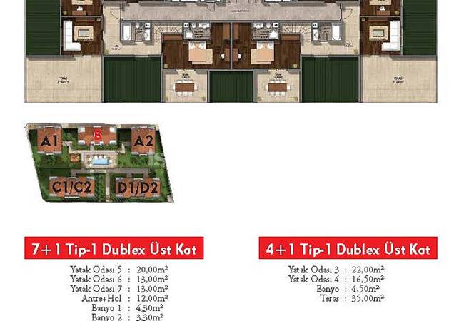 Spacieux Immobiliers Concept Familial À Vendre À Istanbul 46