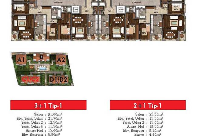 Spacieux Immobiliers Concept Familial À Vendre À Istanbul 49