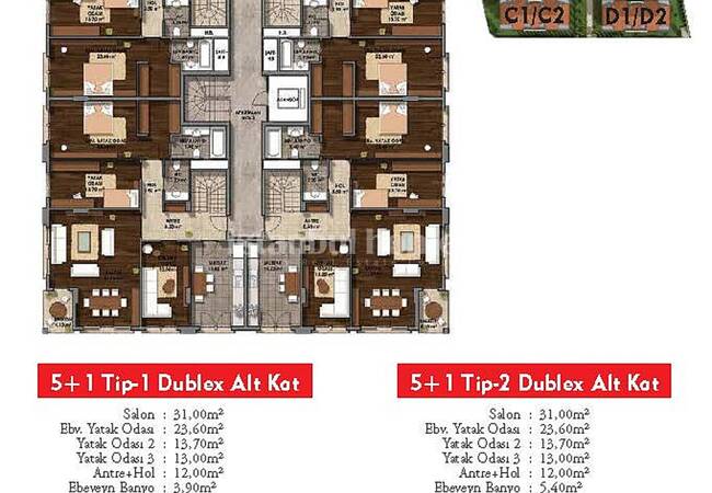 Spacieux Immobiliers Concept Familial À Vendre À Istanbul 34