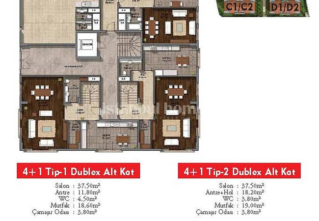 Spacieux Immobiliers Concept Familial À Vendre À Istanbul 36