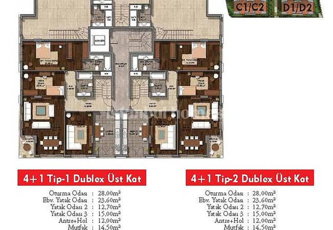 Spacieux Immobiliers Concept Familial À Vendre À Istanbul 37