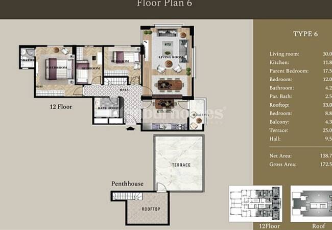 Kartal'da Deniz ve Doğa Manzaralı Çağdaş Tasarımlı Daireler 24