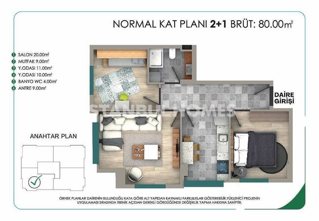 Zentral Gelegene Investment Wohnungen In Avcilar Istanbul 24