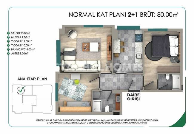 Zentral Gelegene Investment Wohnungen In Avcilar Istanbul 25