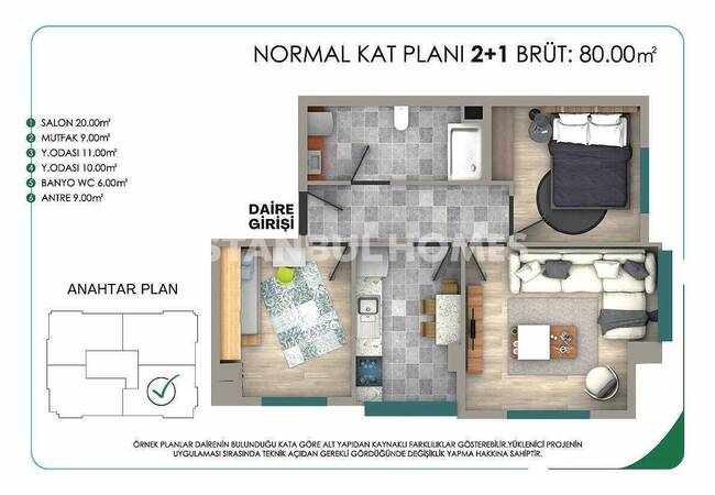 Zentral Gelegene Investment Wohnungen In Avcilar Istanbul 27