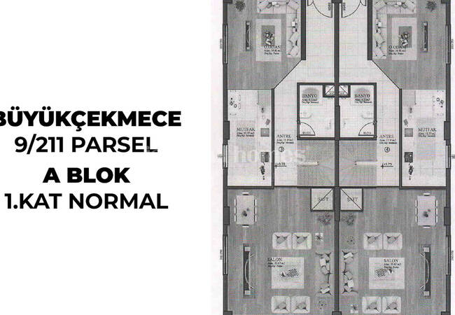 Luxuriöse Villen In Einem Sicheren Komplex In Buyukcekmece 39