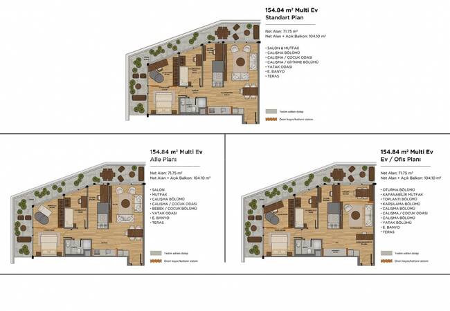 Modern Real Estate with Island and Sea Views in Maltepe 21