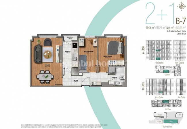 Well Located Properties in Kagithane with Rich Facilities 19