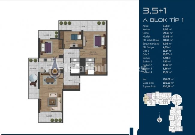 Kartal’da Metroya Yakın Site İçinde Deniz Manzaralı Gayrimenkuller 26